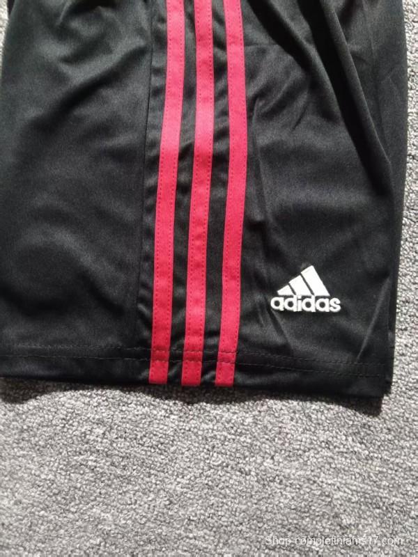 Retro 09/10 Kids AC Milan Home Long Sleeve Jersey