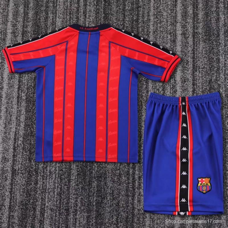 Retro Kids 97/98 Barcelona Home Jersey