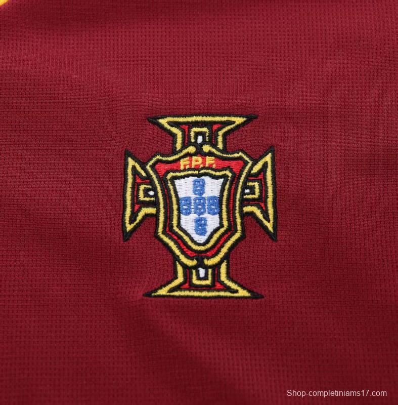 Retro Kids 2000 Portugal Home Jersey