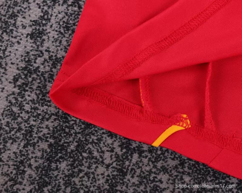 Retro Kids 2008 Spain Home Jersey
