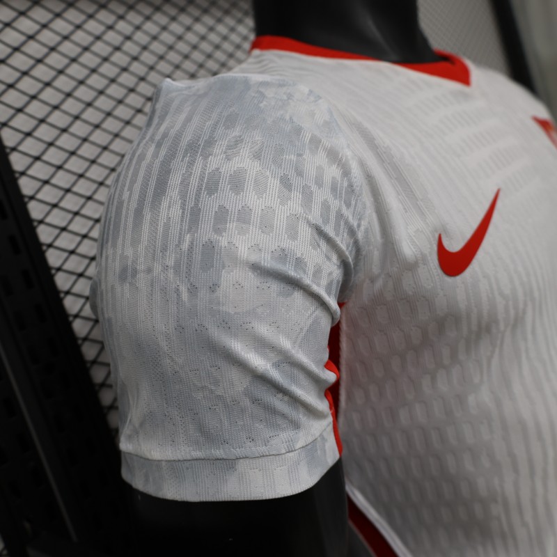 Player Version 2026 Poland Home White  Jersey