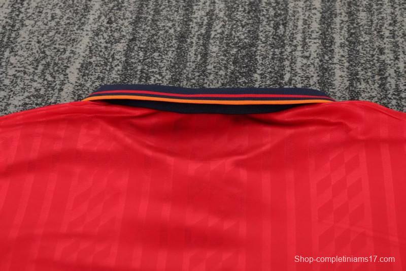 Retro Kids 1994 Spain Home Jersey