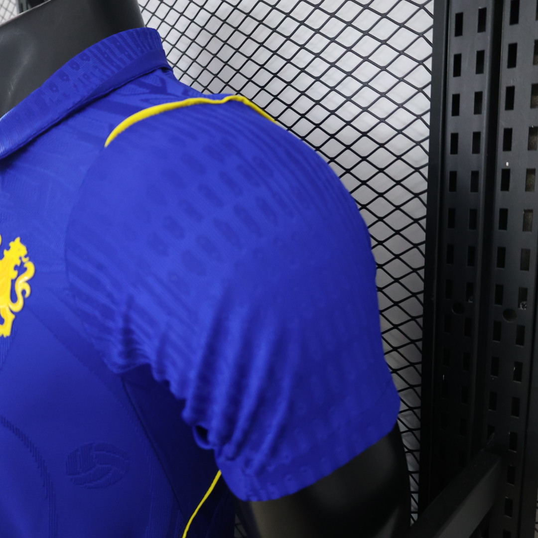 Player Version 26/27 Chelsea FC Royal Blue Polo Collar Home Jersey