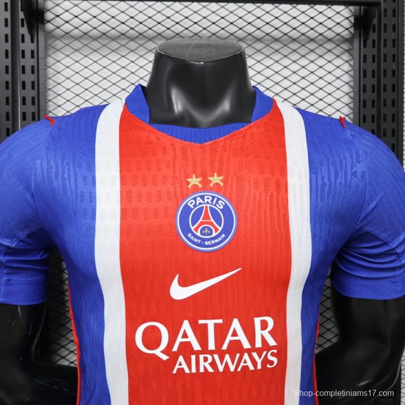 Player Version 26/27 Paris Saint-Germain Home Double Star Jersey
