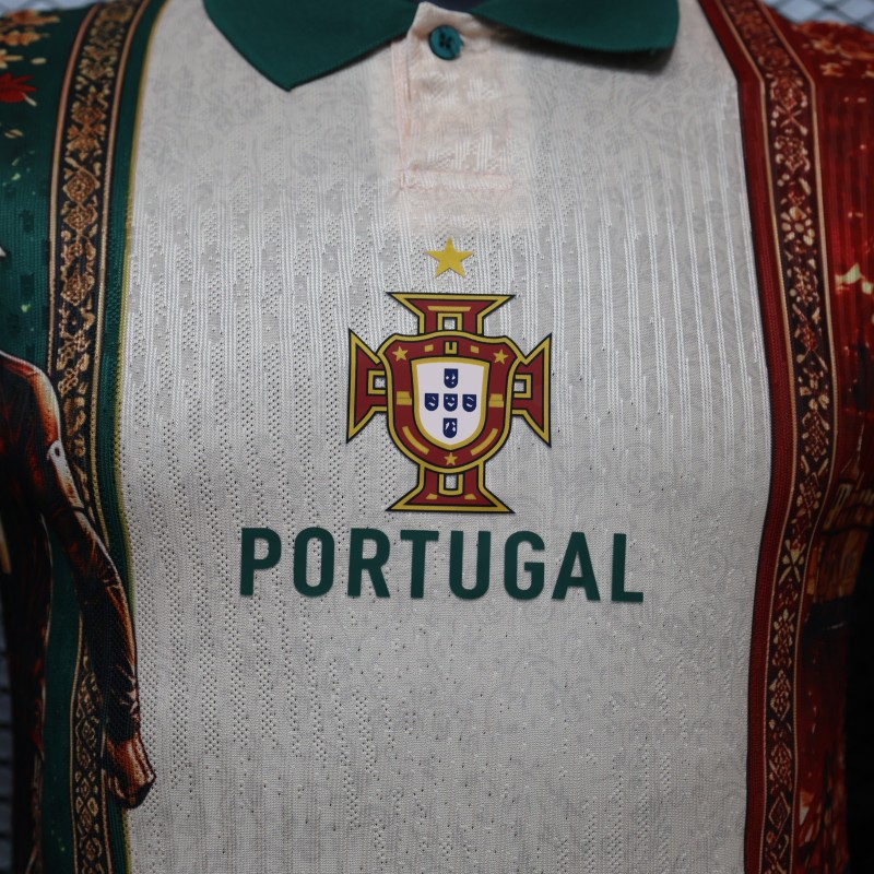 Player Version 2026 Portugal Special Edition Beige Jersey