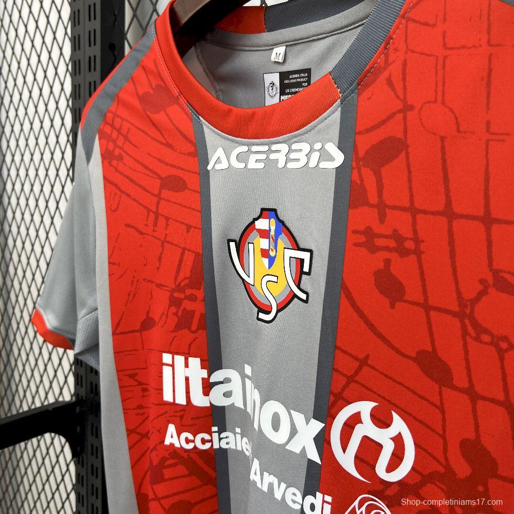 2025/26 Mens US Cremonese Home Jersey