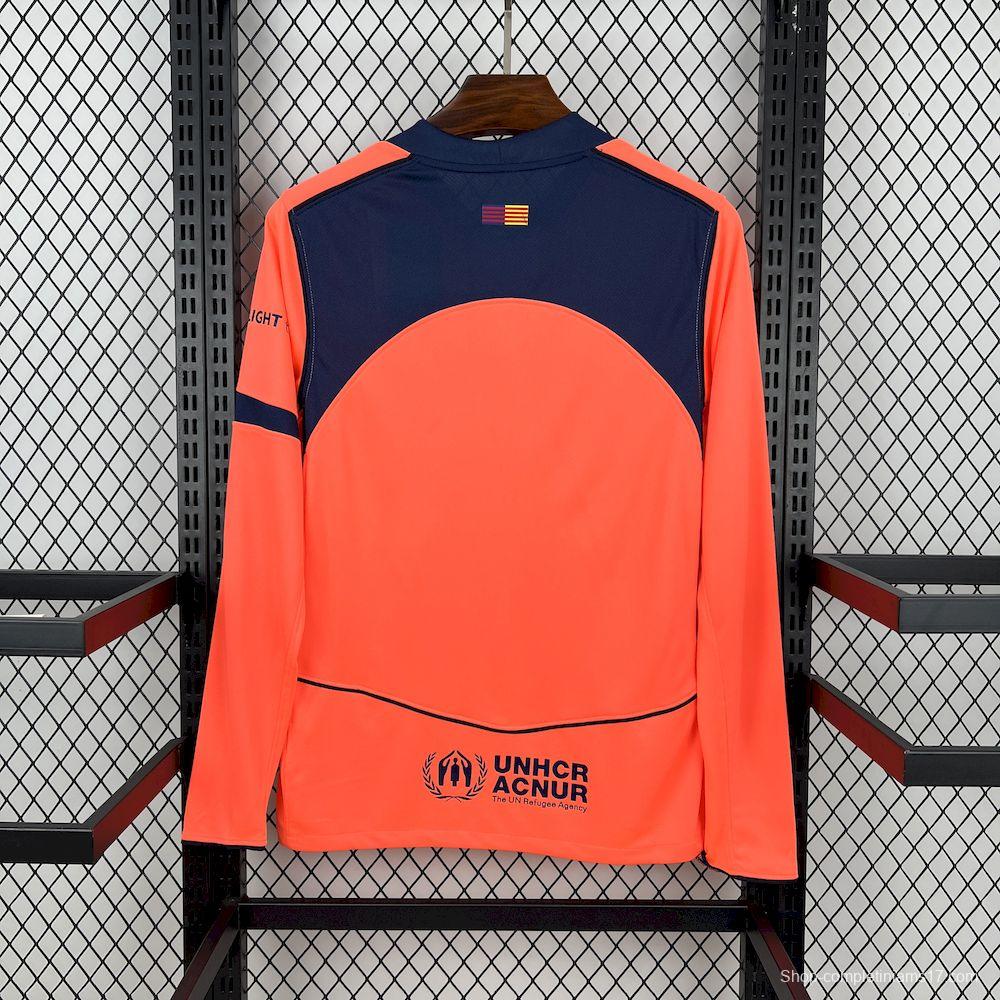 2025/26 Mens Barcelona Third Long Sleeve Jersey