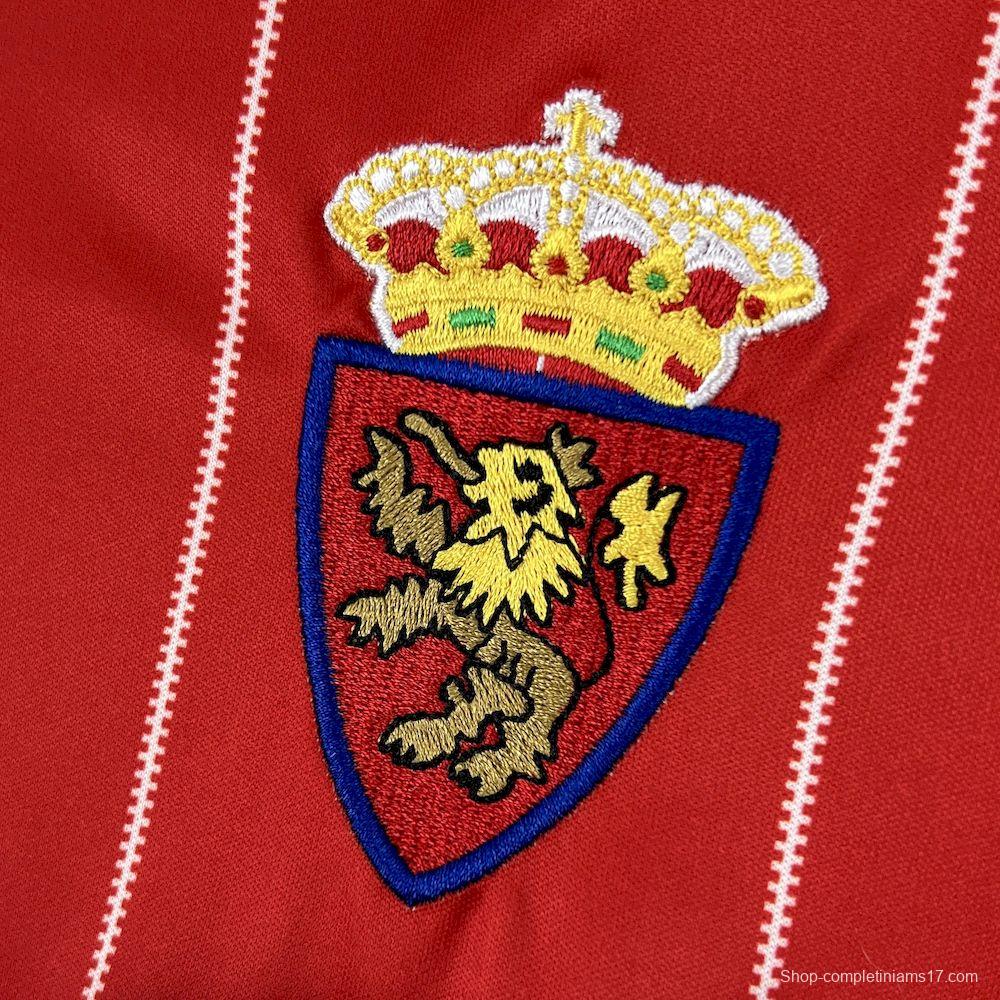 1983/84 Retro Real Zaragoza Home Jersey