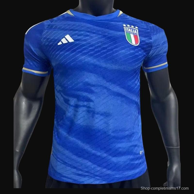 Player Version 2023 Italy Home Jersey