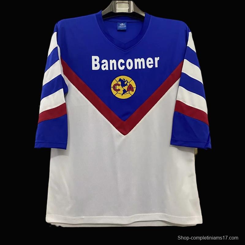 Retro 98/99 Club America Away White Jersey