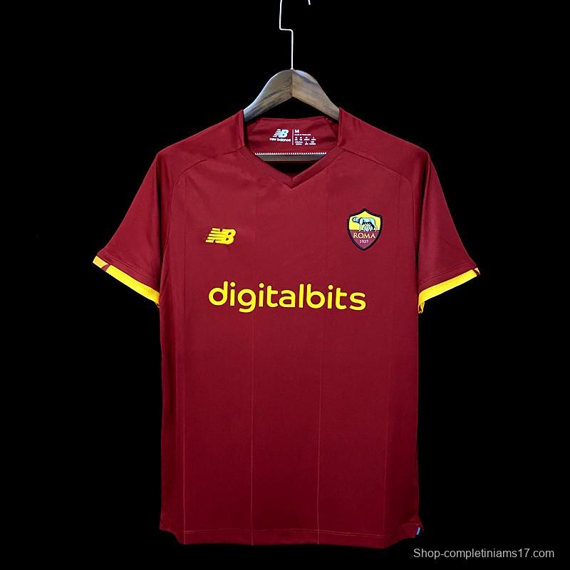 Retro 21/22 AS Roma Home Jersey