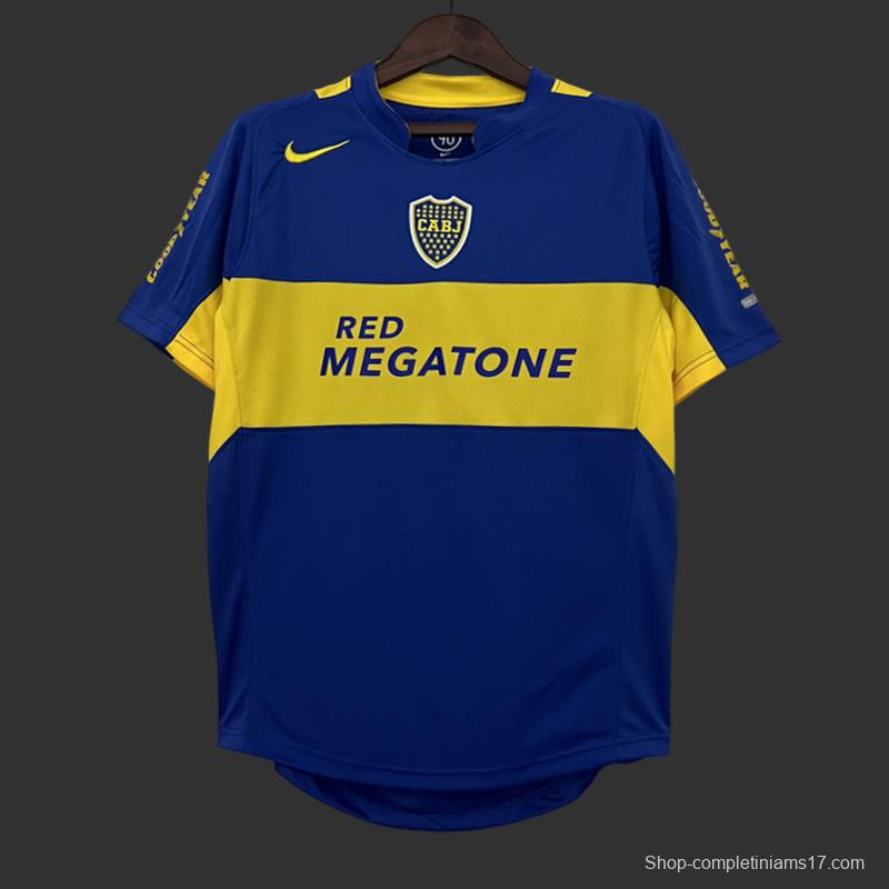 Retro 04/05 Boca Juniors Home Jersey