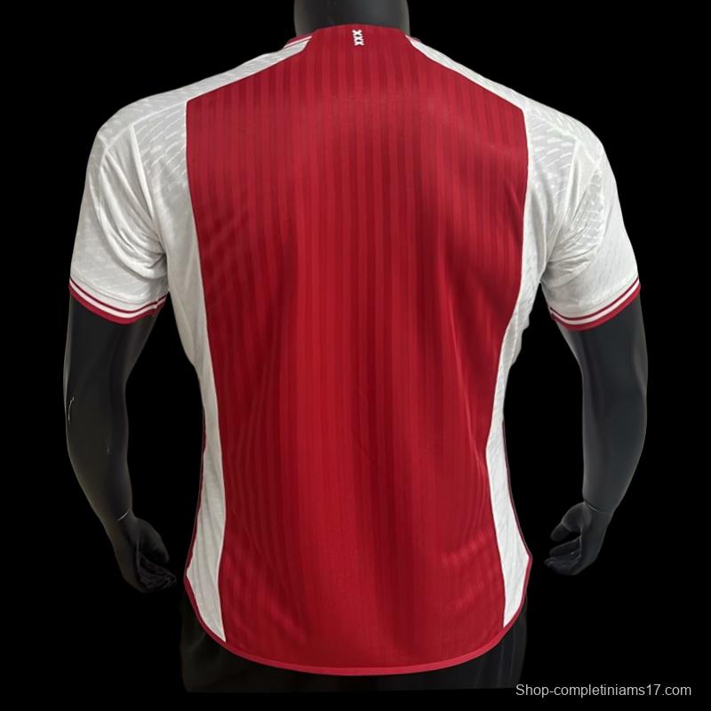 Player Version 23/24 Ajax Home Jersey