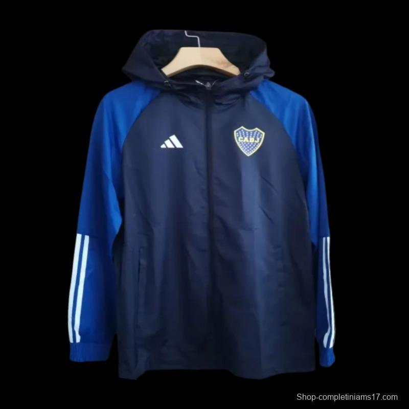 23/24 Boca Juniors Navy Windbreaker