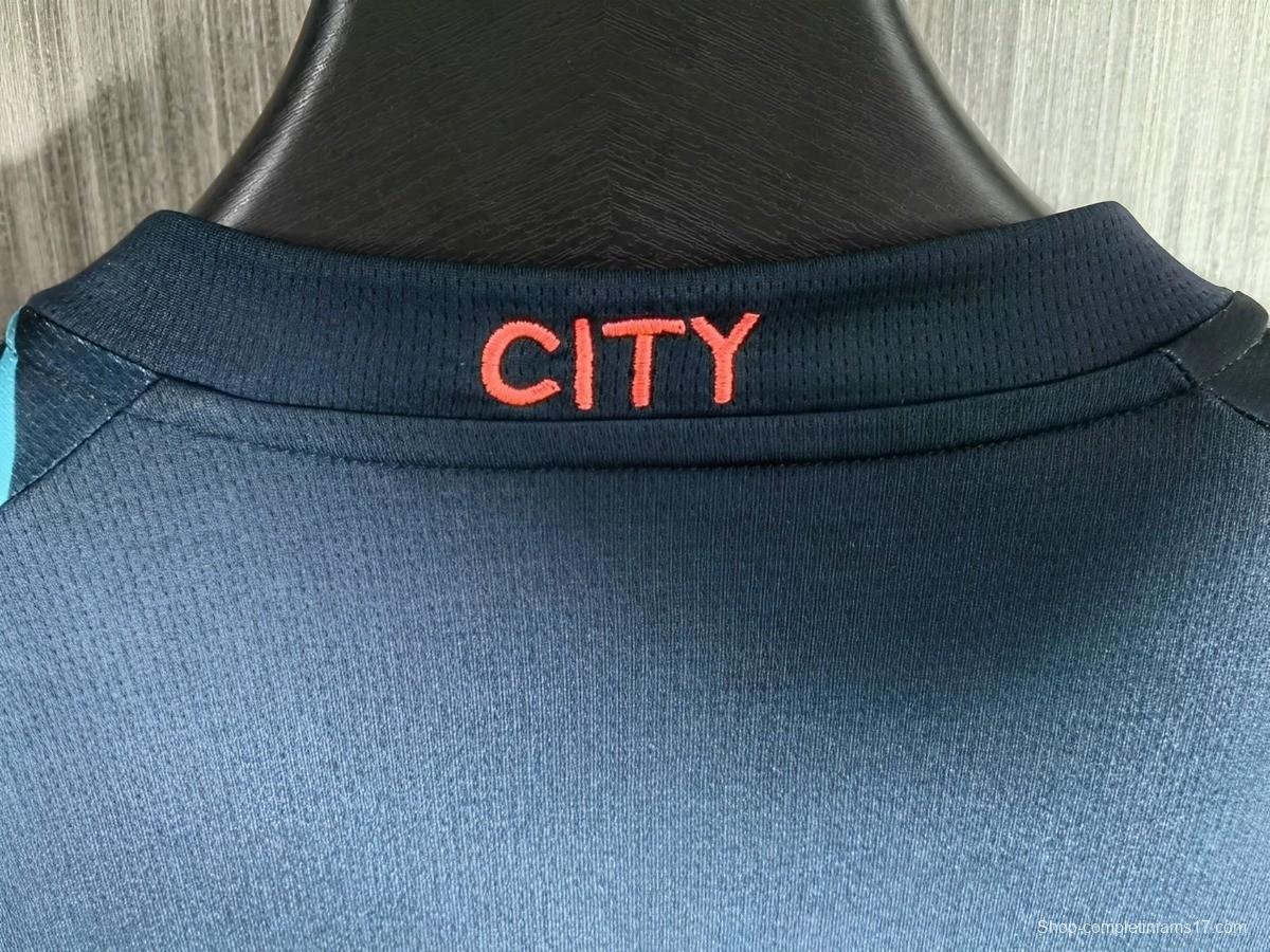 23/24 Manchester City Third Black Jersey