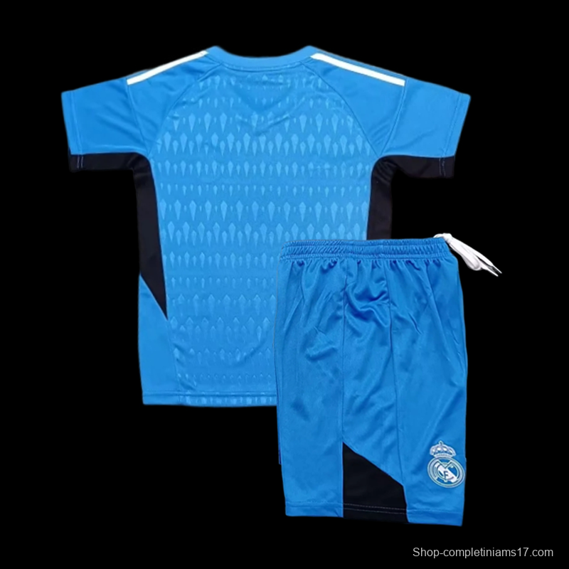 23/24 Real Madird Blue Goalkeeper Jersey