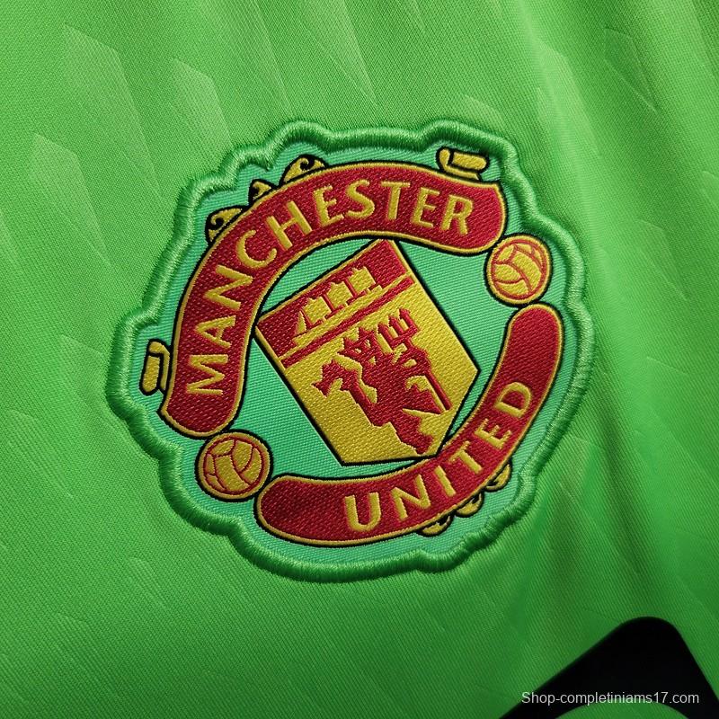 23/24 Manchester Untied Green Goalkeeper Jersey