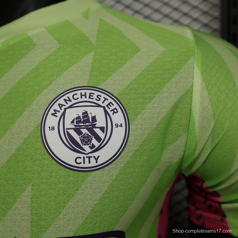 Player Version 23/24 Manchester City Green Training Jersey