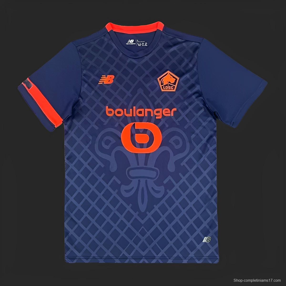 23/24 Lille Third Blue Jersey