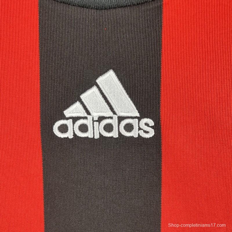 Retro 08/09 AC Milan Home Long Sleeve Jersey