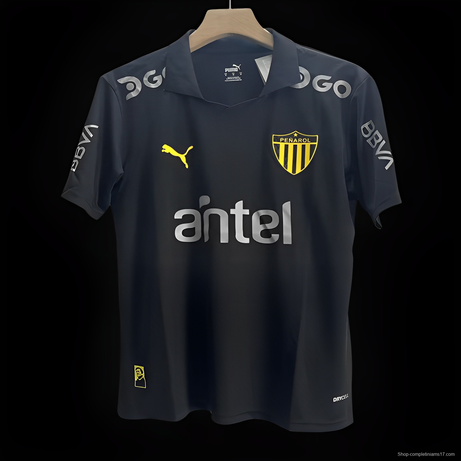 2023 Atletico Penarol Anniversary Black Jersey