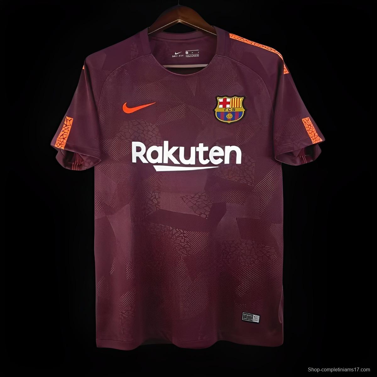 Retro 17/18 Barcelona Third Jersey