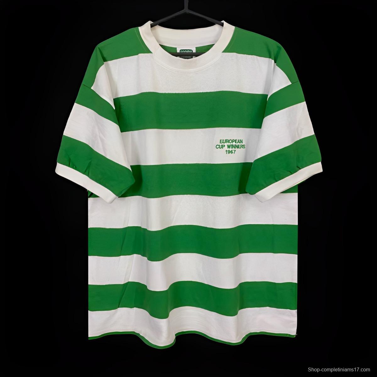 Retro 66/67 Celtic Home Jersey