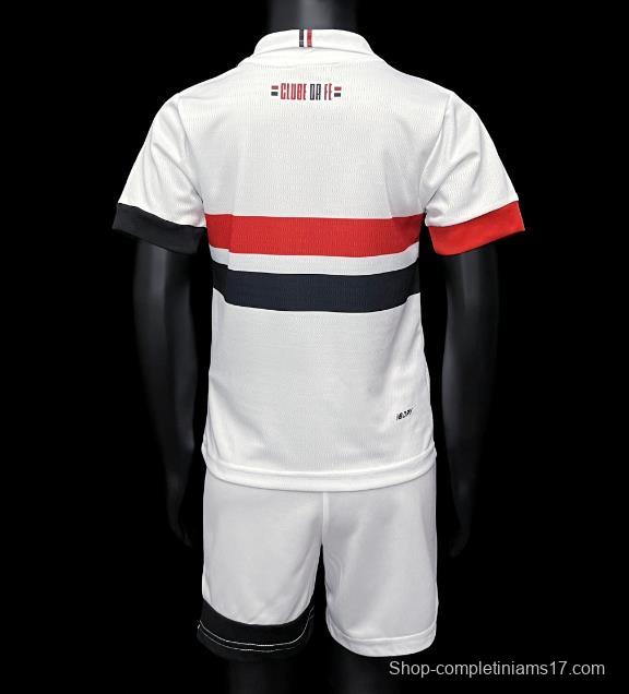 24/25 Kids Sao Paulo Home Jersey