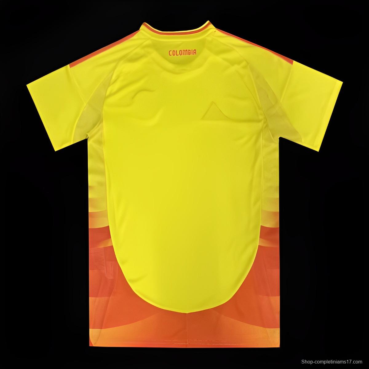 2024 Colombia Home Jersey