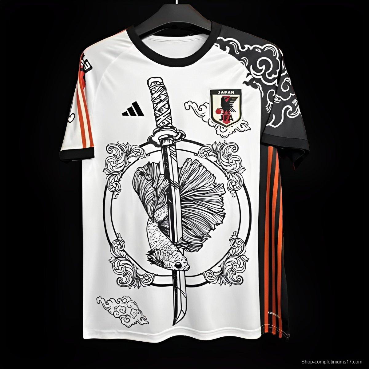 2024 Japan White Tsubasa Special Jersey