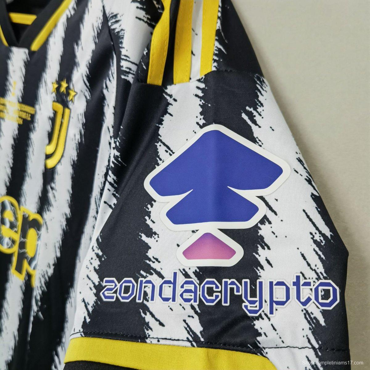 23/24 Juventus Home Coppa Italia Final Jersey