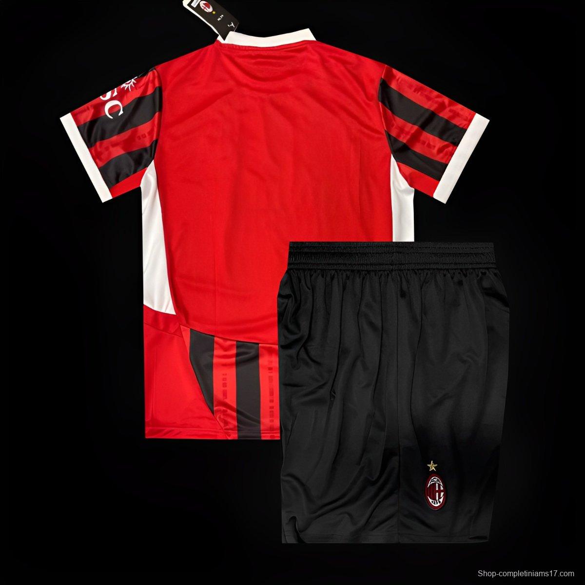 24/25 Kids AC Milan Home Jersey