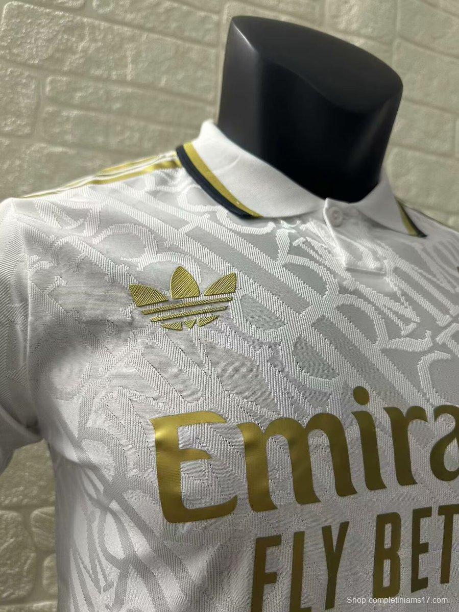 Player Version 24/25 Real Madrid White Special Pre-Match Jersey