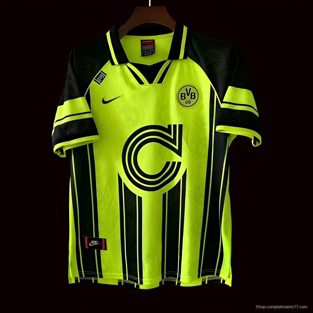 Retro 96/97 Borussia Dortmund CL Home Jersey