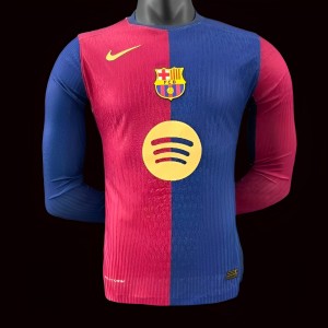 Player Version 24/25 Barcelona Home 125th Anniversary Jersey