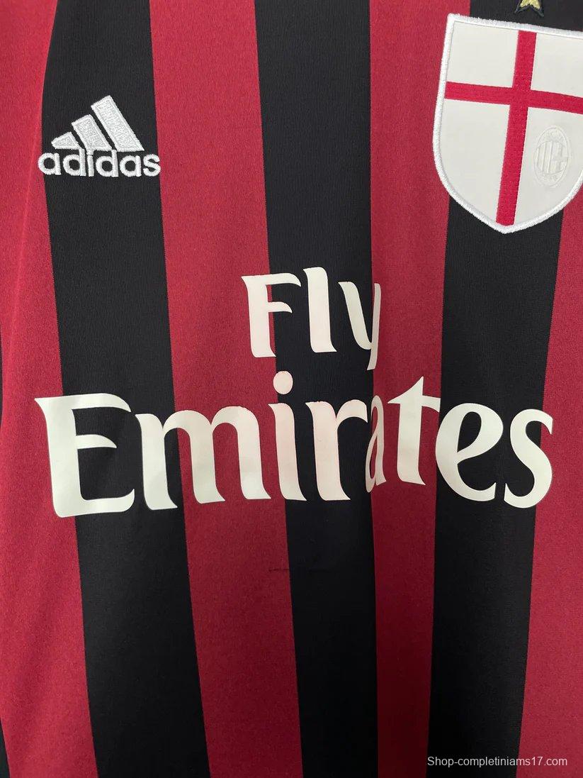 Retro 15/16 AC Milan Home Jersey