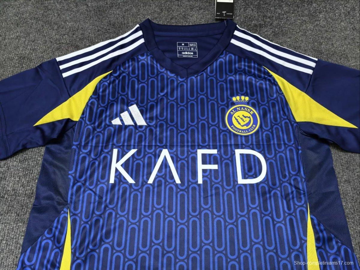 24/25 Al-Nassr Away Black Jersey