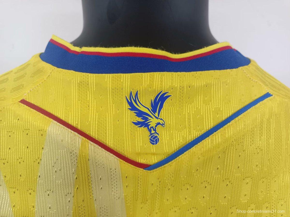 Player Version 24/25 Crystal Palace Away Yellow Jersey