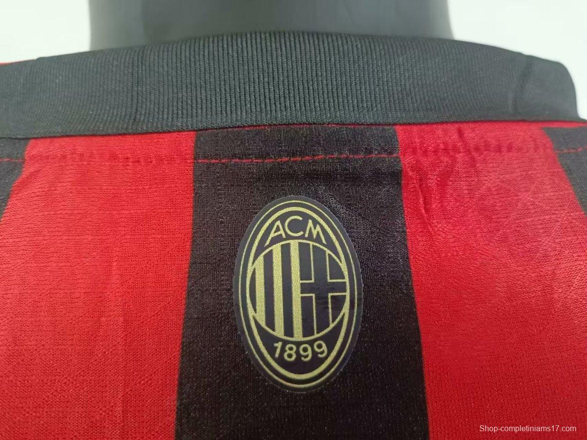 Player Version 24/25 AC Milan 125th Anniversary Jersey