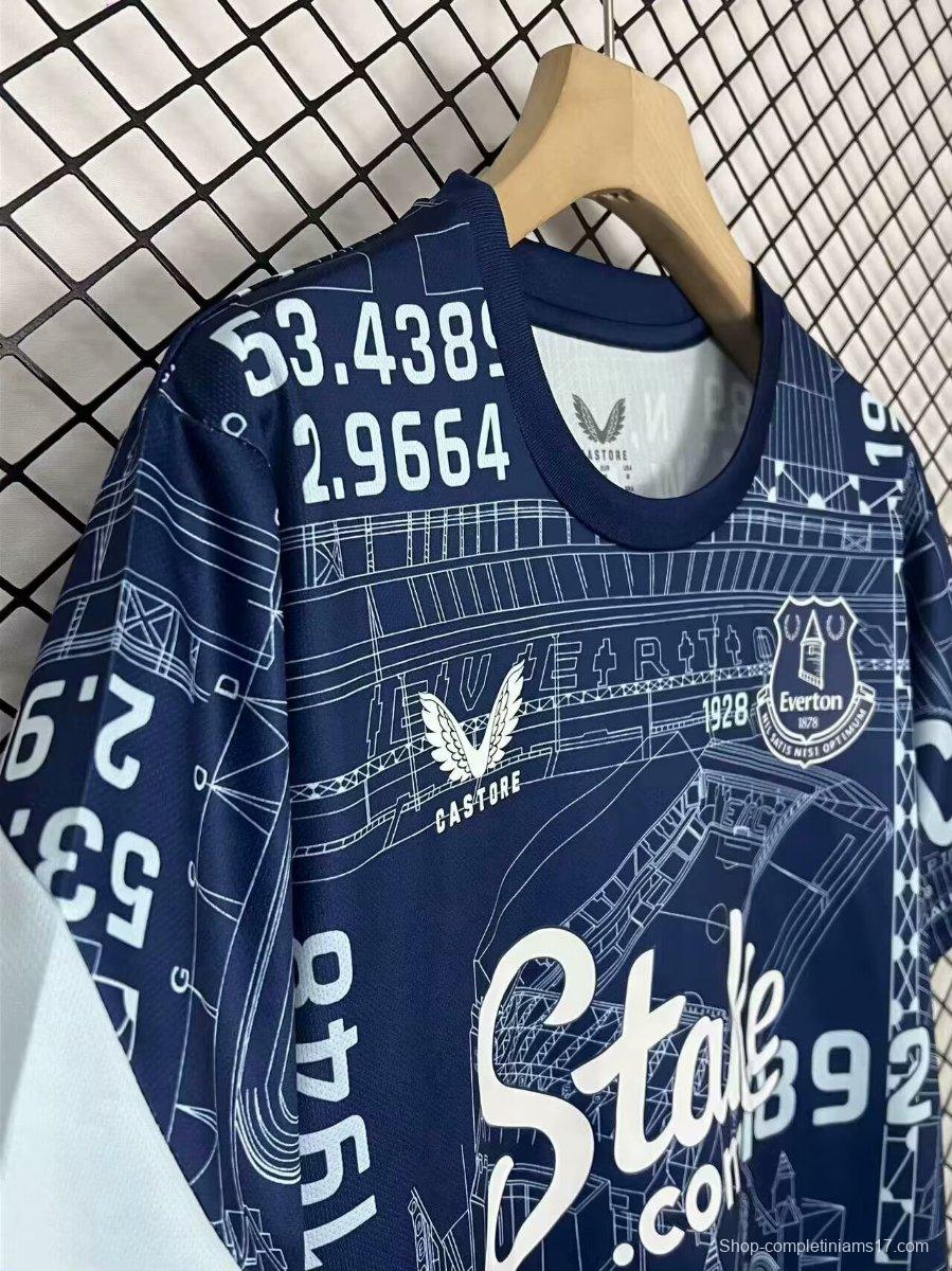 24/25 Everton  Farewell Pre-Match Jersey