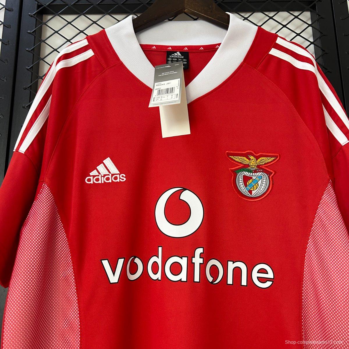 Retro 02/03 Benfica Home Jersey