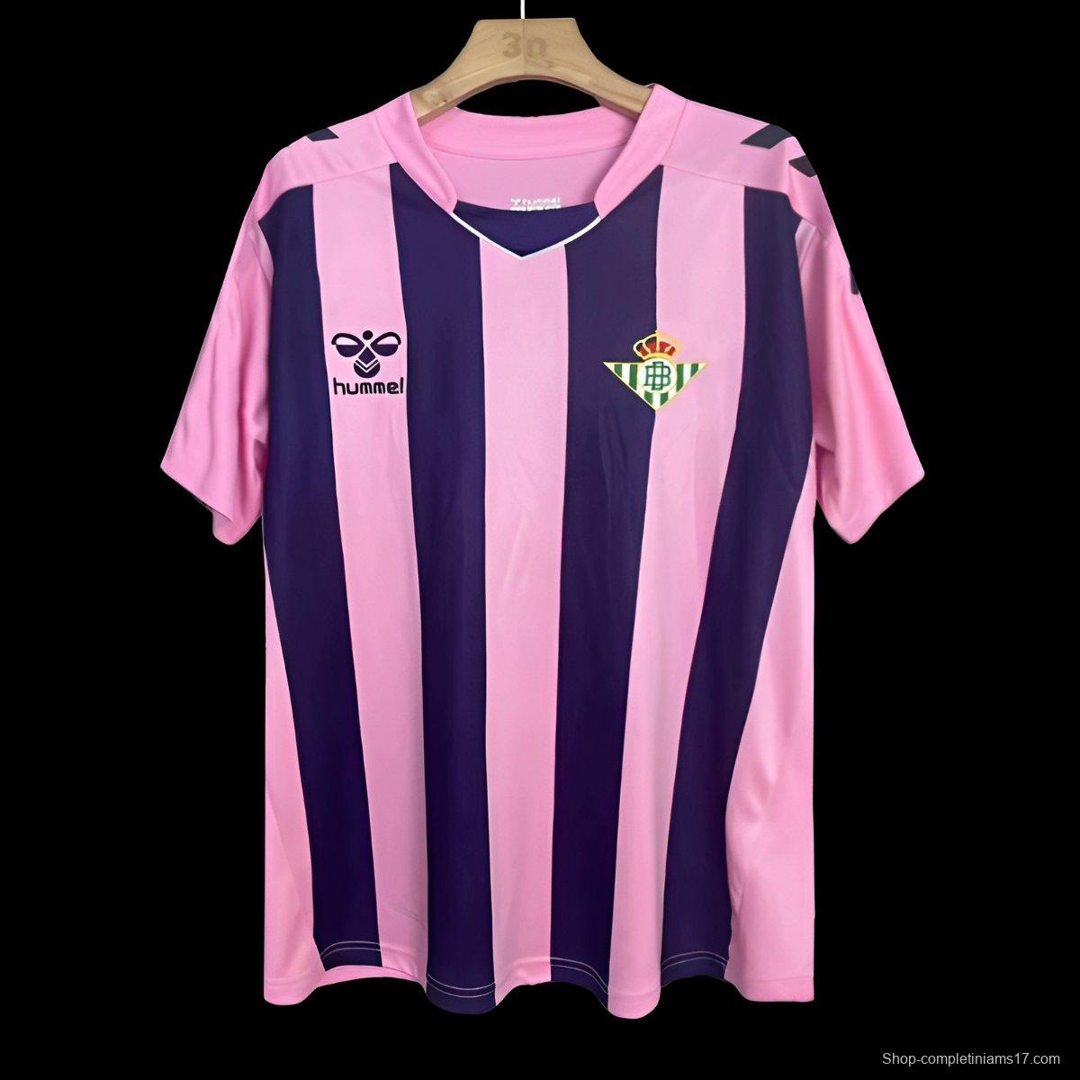 24/25 Real Betis Feminas Special Pink Jersey