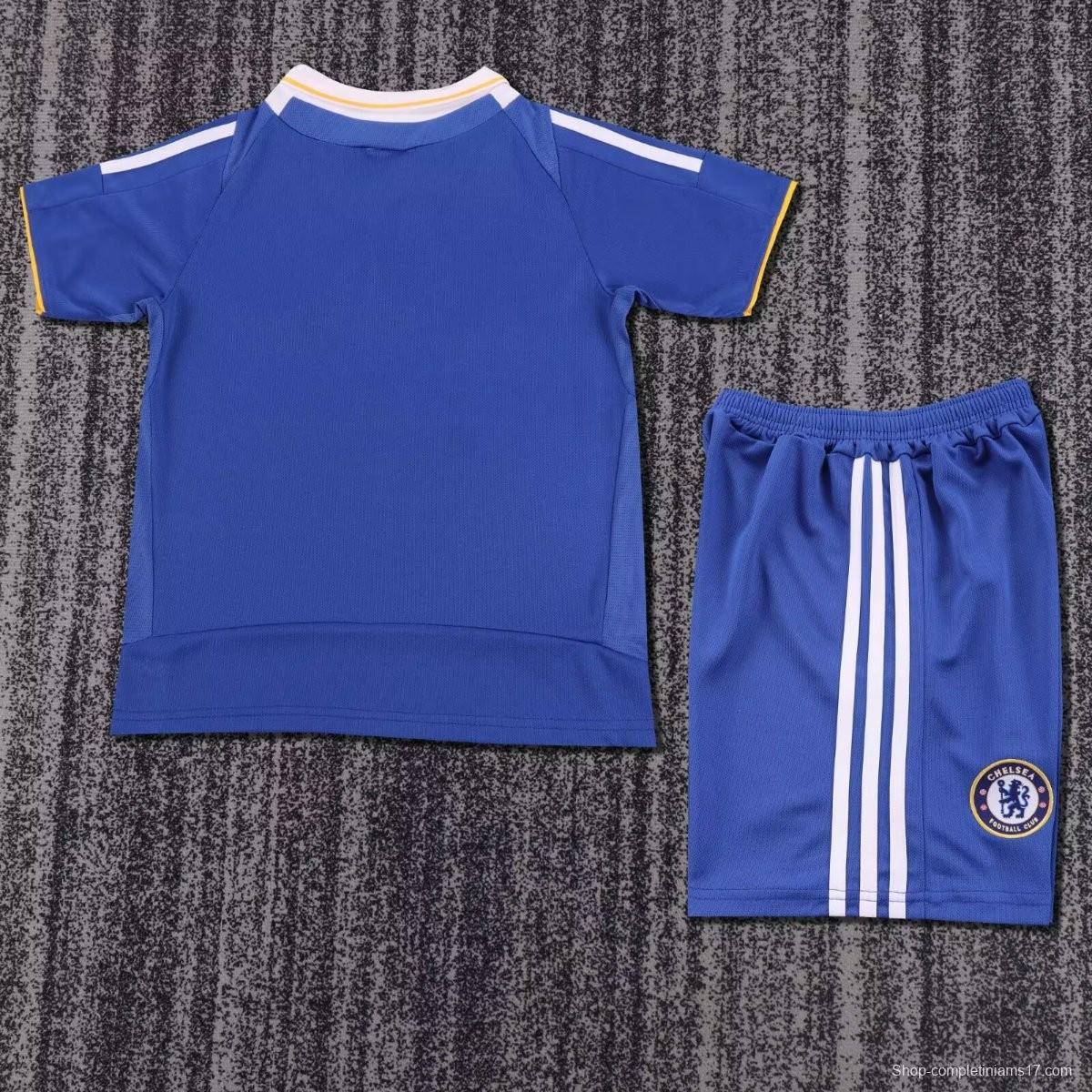Retro Kids 07/08 Chelsea Home Champion Jersey