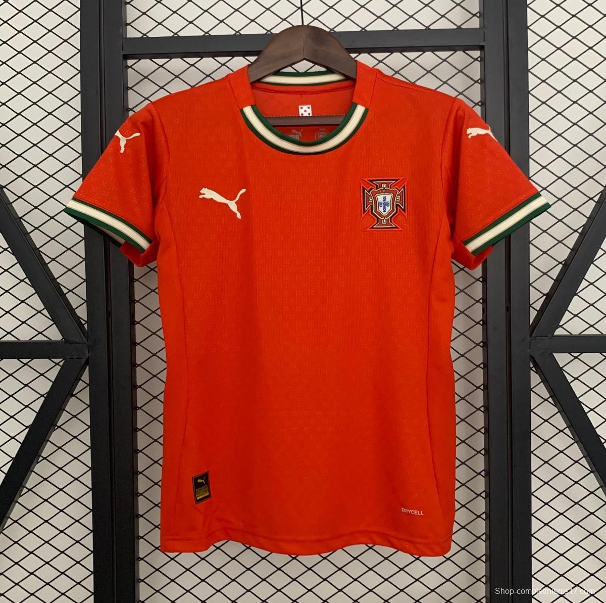 2025 Women's Portugal Home Jersey