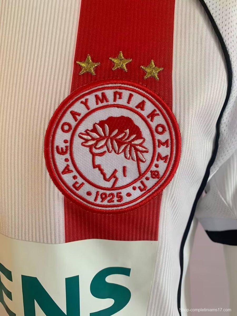 Retro 01/02 Olympiacos Home Jersey