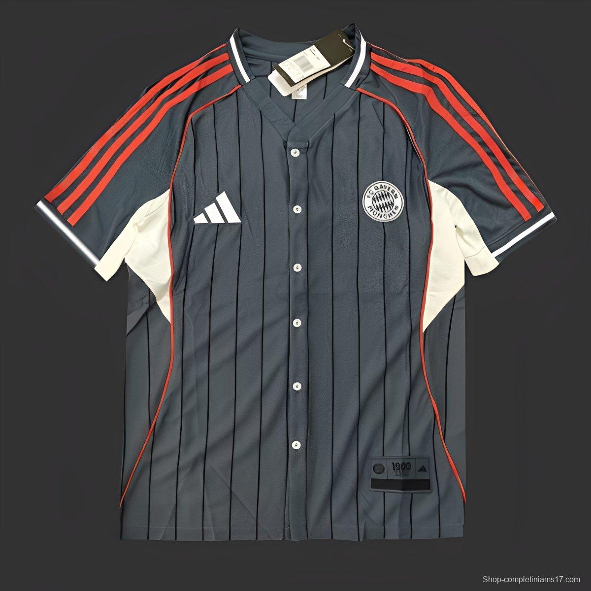 25/26 Bayern Munich US Pack Baseball Jersey