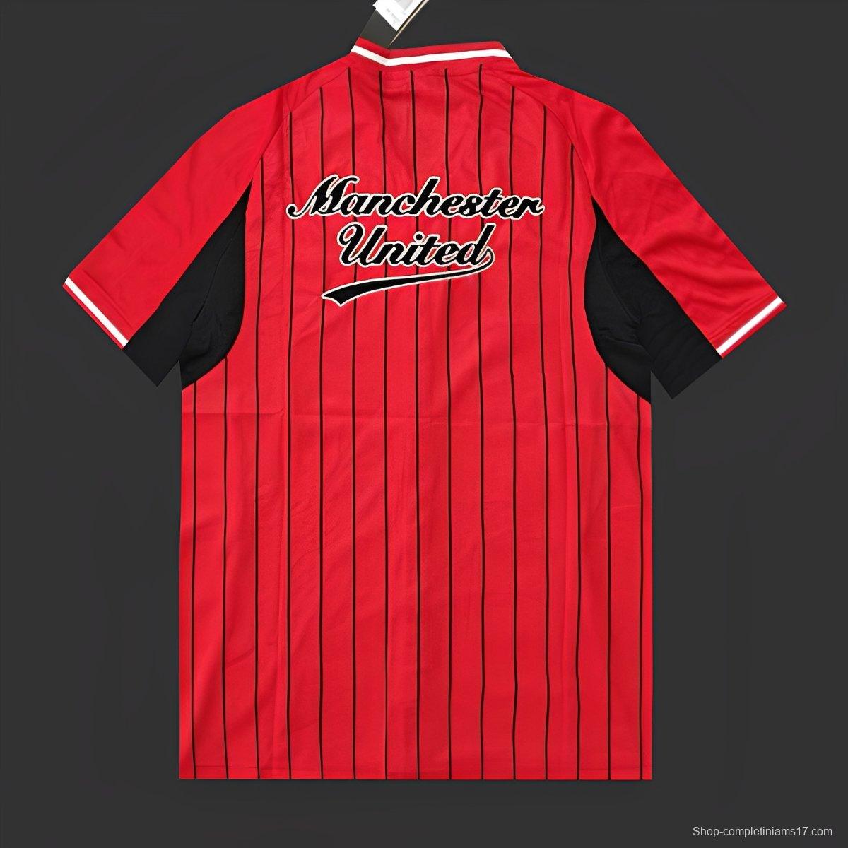 25/26 Manchester United US Pack Baseball Jersey