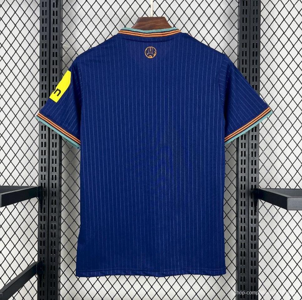 25/26 Newcastle United Third Blue Jersey