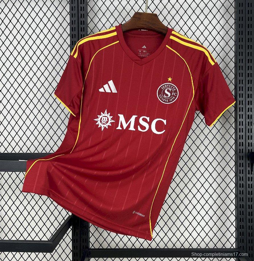 25/26 Switzerland Club Servette Home Jersey