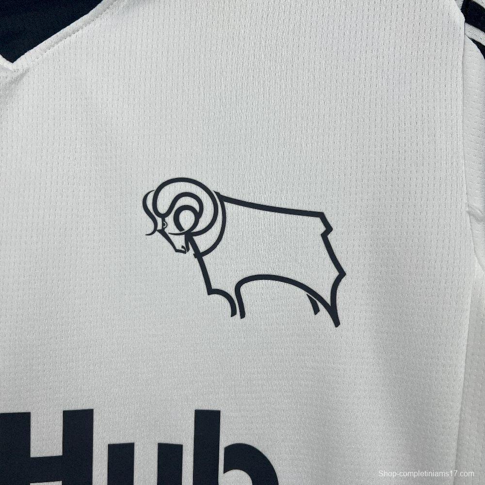 25/26 Derby County FC Home Jersey